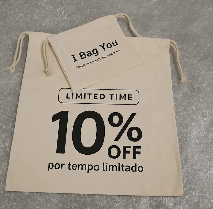 Produto em algodão cru Donna Onça Ateliê 29