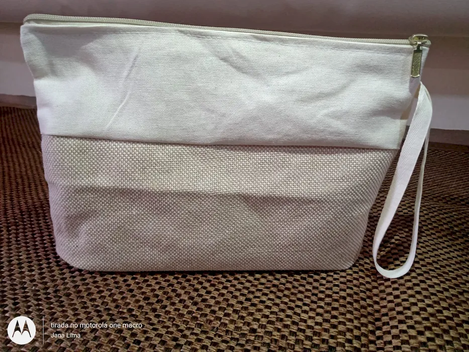 Produto em algodão cru Donna Onça Ateliê 45