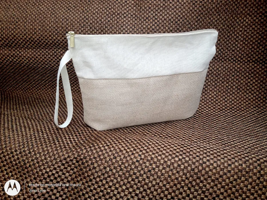 Produto em algodão cru Donna Onça Ateliê 50