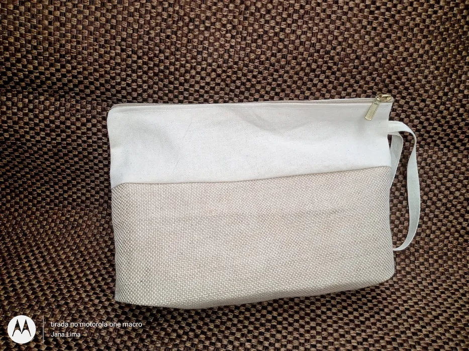 Produto em algodão cru Donna Onça Ateliê 55
