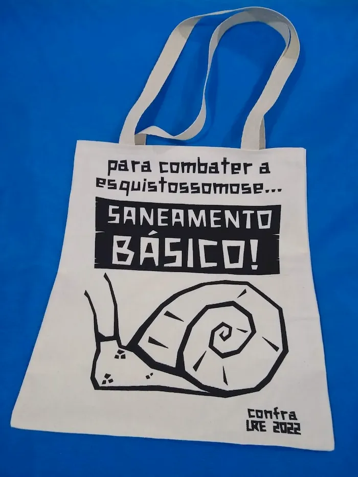 Produto em algodão cru Donna Onça Ateliê 66